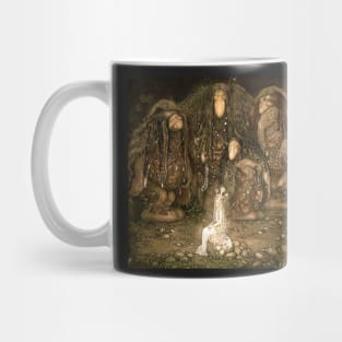 Look at them, mother Troll said. Look at my sons! You won't find more beautiful trolls on this side of the moon, 1915, John Bauer Mug